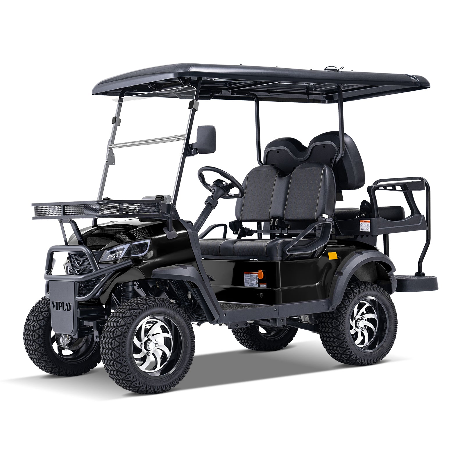 Solar Charging Lithium Battery Powered Golf Cart VIP50EG