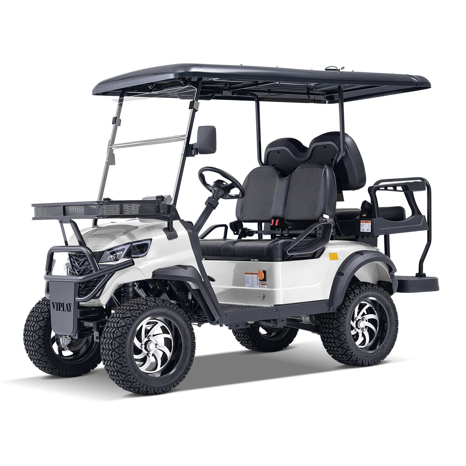 Solar Charging Lithium Battery Powered Golf Cart VIP50EG