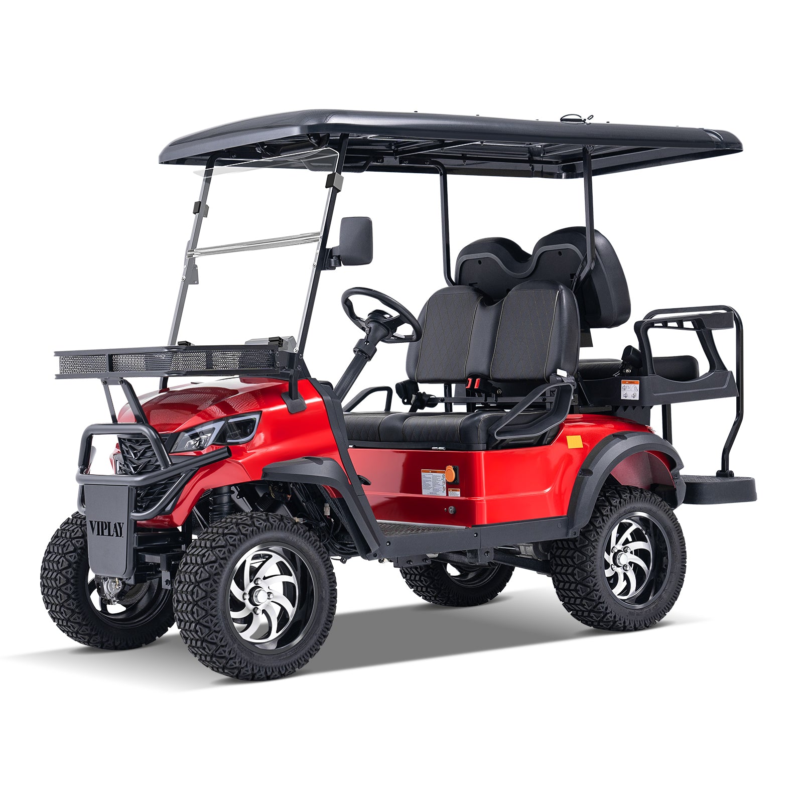 Solar Charging Lithium Battery Powered Golf Cart VIP50EG